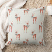 Patroon met Baby Deer 1 Kussen (Deken)
