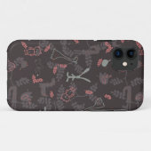 patroon met babydieren 1 Case-Mate iPhone case (Achterkant (horizontaal))