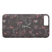 patroon met babydieren 1 Case-Mate iPhone case (Achterkant (Horizontaal))