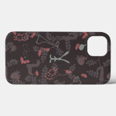 patroon met babydieren 1 Case-Mate iPhone case (Achterkant (horizontaal))