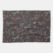 patroon met babydieren 1 theedoek (Horizontaal)