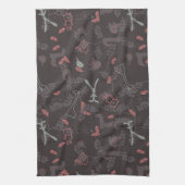 patroon met babydieren 1 theedoek (Verticaal)