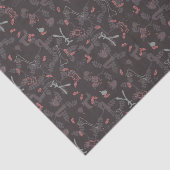 patroon met babydieren 1 tissuepapier (Detail)