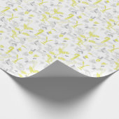 patroon met babydieren 2 cadeaupapier (Hoek)