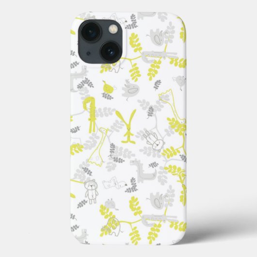 patroon met babydieren 2 Case-Mate iPhone case (Achterkant)