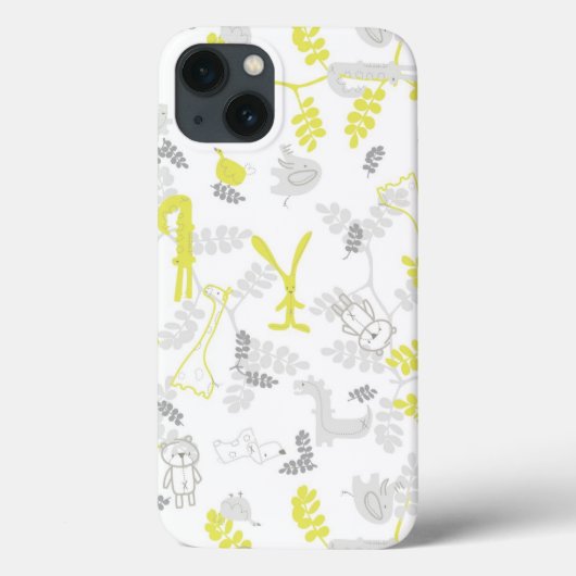 patroon met babydieren 2 Case-Mate iPhone case (Achterkant)