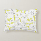 patroon met babydieren 2 decoratief kussen (Achterkant)