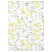 patroon met babydieren 2 klembord (Achterkant)