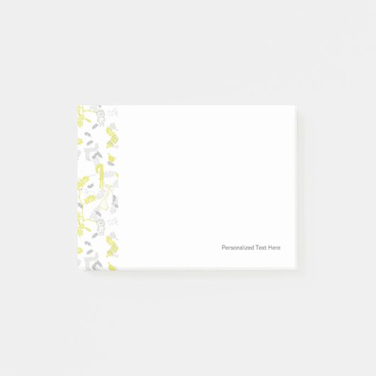 patroon met babydieren 2 post-it® notes (Voorkant)