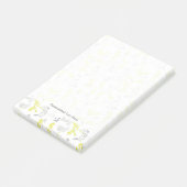 patroon met babydieren 2 post-it® notes (Schuin)