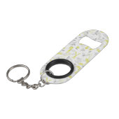 patroon met babydieren 2 sleutelhanger flessenopener (Voorkant Gekanteld)
