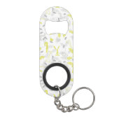 patroon met babydieren 2 sleutelhanger flessenopener (Achterkant)