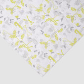 patroon met babydieren 2 tissuepapier (Detail)