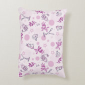 patroon met babydieren accent kussen (Achterkant (Verticaal))