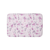 patroon met  babydieren badmat (Voorkant)