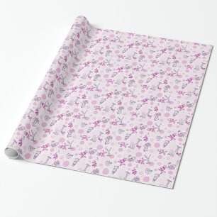 patroon met babydieren cadeaupapier