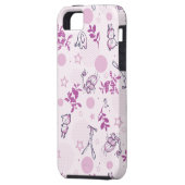 patroon met  babydieren Case-Mate iPhone case (Achterkant Links)