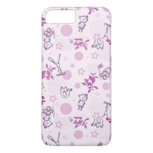 patroon met babydieren iPhone 8/7 plus hoesje