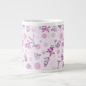 patroon met  babydieren grote koffiekop (Voorkant)