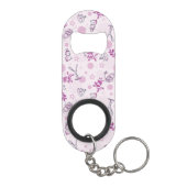 patroon met  babydieren mini flessenopener (Achterkant)