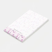 patroon met  babydieren post-it® notes (Schuin)