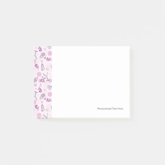 patroon met babydieren post-it® notes (Voorkant)