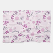 patroon met  babydieren theedoek (Horizontaal)