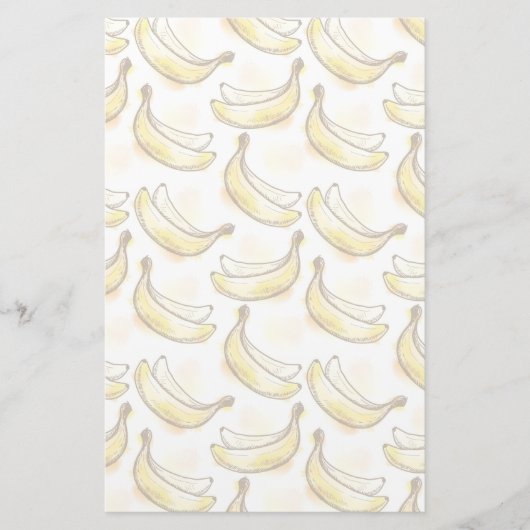 Patroon met banaan briefpapier (Voorkant)