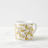 Patroon met banaan espresso kop (Voorkant rechts)