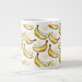 Patroon met banaan grote koffiekop (Voorkant)