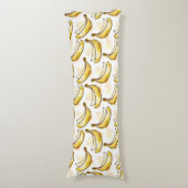 Patroon met banaan lichaamskussen (Voorkant Verticaal)