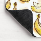 Patroon met banaan muismat (Hoek)
