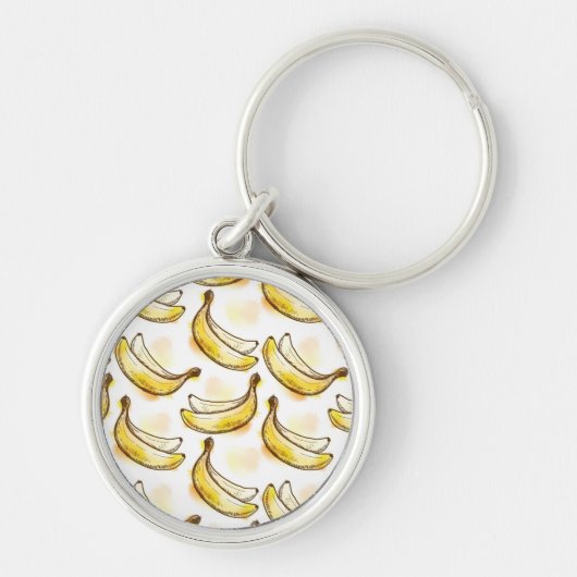 Patroon met banaan sleutelhanger (Voorkant)