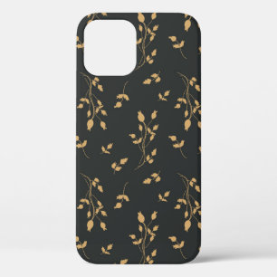  patroon met berry en bladeren van silhouettes Case-Mate iPhone case
