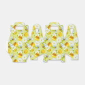 Patroon met bijen in blik bedankdoosjes (Uitgevouwen)