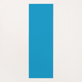 Patroon met blauwe golven met wit stammenpatroon yogamat (Achterkant)