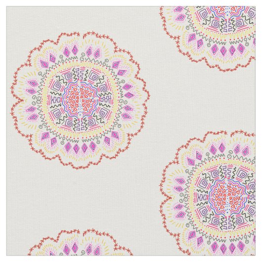 patroon met bloemstijl stof (Close Up)