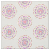 patroon met bloemstijl stof (Swatch)