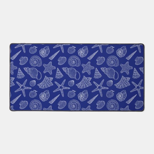 Patroon met Bright Blue Shell Bureaumat (Voorkant)