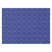 Patroon met Bright Blue Shell Tafelkleed (Voorkant (Horizontaal))