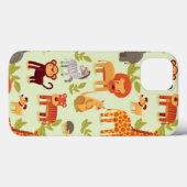 Patroon met cartoon dieren Case-Mate iPhone case (Achterkant (horizontaal))