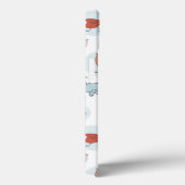 patroon met cartoon vogels Case-Mate iPhone case (Achterkant / Rechts)