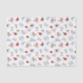 patroon met cartoon vogels tissuepapier (Voorkant)