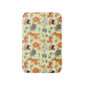 Patroon met Cartoons Badmat (Voorkant Verticaal)