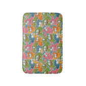  patroon met cartoons badmat (Voorkant Verticaal)