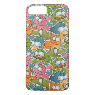  patroon met cartoons 	iPhone 8/7 plus hoesje