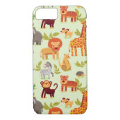 Patroon met Cartoons Case-Mate iPhone Case (Achterkant)