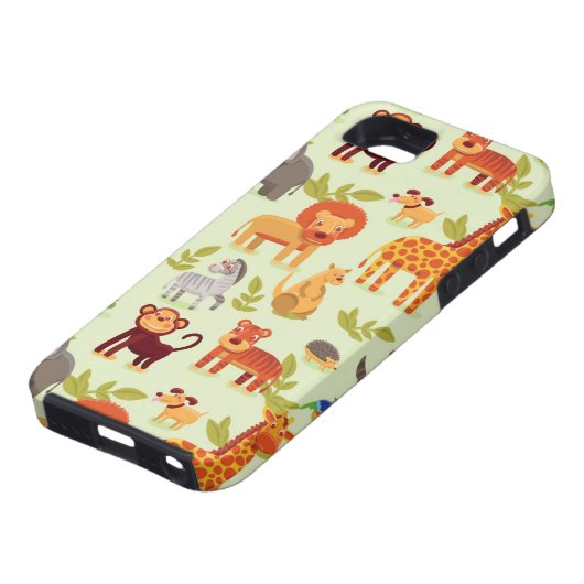 Patroon met Cartoons Case-Mate iPhone Case (Onderkant)