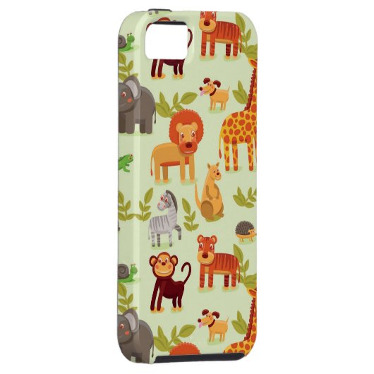 Patroon met Cartoons Case-Mate iPhone Case (Back/Rechts)