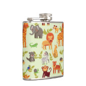 Patroon met Cartoons Heupfles (Rechts)